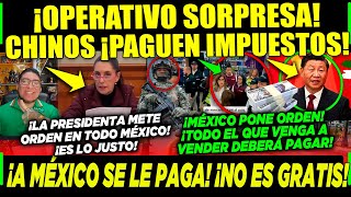 JUEVES URGENTE CLAUDIA A CHINA ¡A MÉXICO SE LE RESPETA ¡SE LES OBLIGARÁ A PAGAR ¡VAMOS CON TODO [upl. by Pickett138]