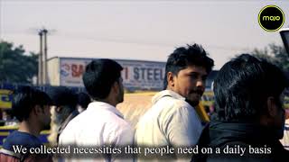 Farmers Protest and The Female Health Sanitary Pads Were Distributed At Singhu Border [upl. by Croydon]