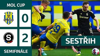 SFC Opava vs AC Sparta Praha  Semifinále Mol Cupu  SESTŘIH [upl. by Crystal633]