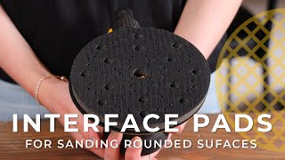 Mirka Interface pads for sanding round surfaces [upl. by Acirret]