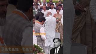 Amitshah pahose ratan tata ke antim darshan krne [upl. by Cromwell211]