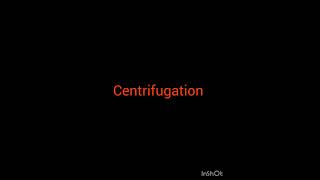 Centrifugation [upl. by Hayse]