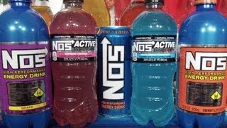 Nos Active Energy Water Drink Run  Exxon Gas Station [upl. by Otxis705]