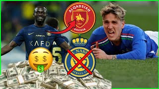 😱Al Qadisiah prêt à acheter Sadio Mané salaire record XXL Zaniolo forfait l’Euro 2024 infos [upl. by Latisha679]