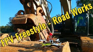 FPV Freestyle  Road Works  Cabin in the Woods [upl. by Zebadiah]