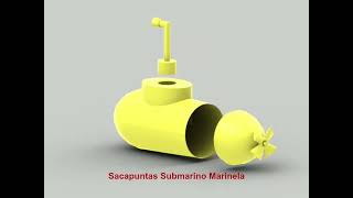 Submarino Sacapuntas Promocional Marinela [upl. by Frazier959]