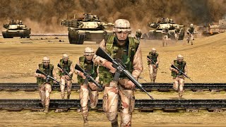 Battle of Nasiriyah  Invasion of Iraq 2003  Gates of Hell Modern Conflict Mod [upl. by Puna]