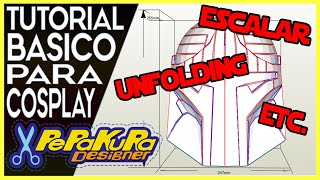 Tutorial  Curso Básico de PEPAKURA para Cosplay y Props  Todo lo que DEBES SABER para INICIAR [upl. by Lusa]