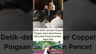 jennifer coppen pingsan saat pencet bel prosesi kremasi papa dali ytshort shortvideo shorts [upl. by Trainer]