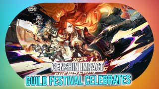 Genshin Impact Game Guild Hyper Festival Paris  Cosplay Event amp More [upl. by Dnomaj17]