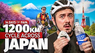 I Cycled 1200km Across Japan in 14 Days  Feat CDawgVA [upl. by Adamo]