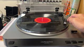 Audio Technica AT LP60 USB Fully Automatic Belt Drive Turntable Silver Like New [upl. by Gervase]