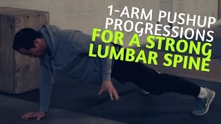 1arm Pushup Progressions Get your first OAPU [upl. by Dahle]