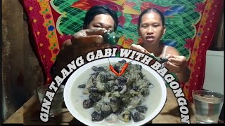 GINATAANG GABI WITH BAGONGONMUKBANG😁Jarry Vlog [upl. by Anceline]