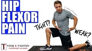 Best Exercises For Hip Flexor Pain  From a Physical Therapist [upl. by Charis]