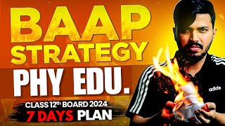 Physical Education Last 7 Days Strategy amp Roadmap  Class 12 CBSE Boards 202324  Score 100100 🔥😍 [upl. by Aleka]