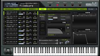 Erasure  Ship Of Fools Instrumental cover on Korg M1 VST V10 [upl. by Lemyt]