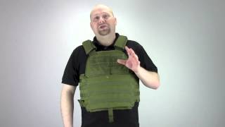 Bullet Proof Rothco Plate Carrier Vest Review [upl. by Embry]