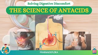 The Science of Antacids health pharmacology antacid [upl. by Ellerol]