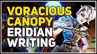 Voracious Canopy Eridian Writing location Borderlands 3 [upl. by Oby]