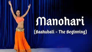 Manohari  Belly Dance  Baahubali  The Beginning  Prabhas Nora  Pritys Choreography [upl. by Vassili87]