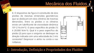 18 Introdução Definição e Propriedades dos Fluidos [upl. by Cailly]