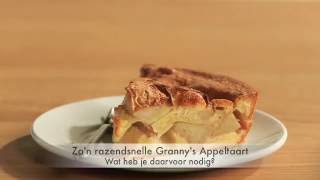 Benodigdheden  Grannys Wereldberoemde Appeltaart  Omas appeltaart recept  Grannys [upl. by Flagler]