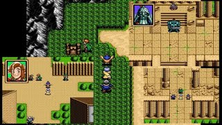 Taros Shrine Battle with Taros Caravan Meeting Rick Shining Force 2 Part 6  Fameer Gaming [upl. by Ahcarb]