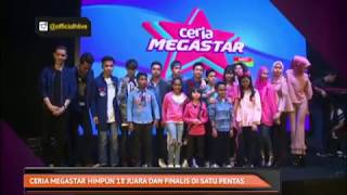 Ceria Megastar himpun 18 juara dan finalis di satu pentas [upl. by Samid]