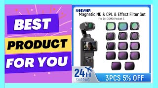 NEEWER Magnetic ND amp CPL amp Effect Filter Set for DJI OSMO Pocket [upl. by Aliuqaj927]