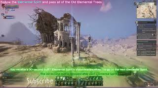 Elemental Tree Harvest Manawastes Quest  Throne And Liberty GLOBAL [upl. by Eberhart429]