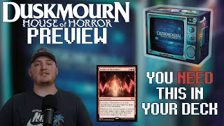 Magic The Gathering Duskmorn House of Horror PREVIEW [upl. by Aytac]