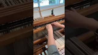 Floor loom weaving class [upl. by Pantin696]