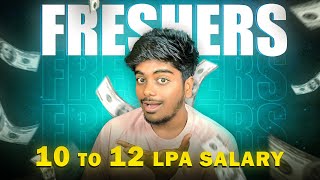 😱12LPA Salary IT Job as a Fresher Roadmap🚀 [upl. by Clements299]