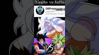 Vegito vs kefla Part 6  Vegito trap in Kefla dbs anime shorts [upl. by Gurevich]