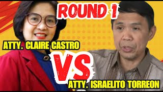 ROUND 1 ATTY CLAIRE VS ATTY TORREON SINO ANG TAMA [upl. by Fleta]