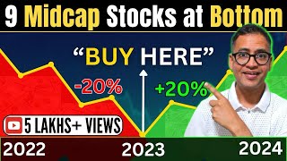 Huge Correction in 9 mid cap stocks  Best Stocks for 2024  Rahul Jainrahuljainfinance rahuljain [upl. by Auqenes]