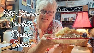 Old fashion Southern Chicken Salad Recipe Update on Kidney stone issue [upl. by Nirual545]