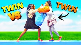 Twin Vs Twin Ninja Challenge [upl. by Gnuj]