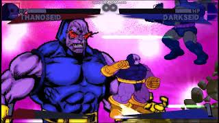 THANOSEID VS DARKSEID  EPIC BATTLE [upl. by Emoraj]