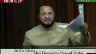 MiM MP Asaduddin Owaisi Speech in Parliament 2008 Part  2 [upl. by Laurentium]