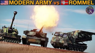 Could Modern US Tanks amp Artillery Win The 1943 Battle Of Kasserine Pass Wargames 33  DCS [upl. by Hobard98]