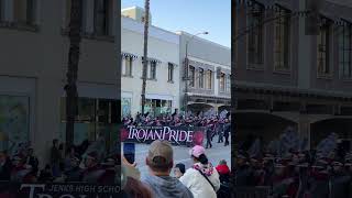 Rose Parade Marching Bands Jenks High School  Trojan Pride [upl. by Harmaning884]