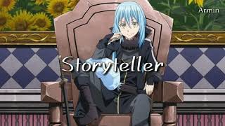 Tensei shitara Slime Datta Ken S2 OP Full  Storyteller Lyrics  True [upl. by Rawna]