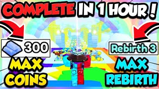 HUGE UPDATE 5 COMPLETE in 1 HOUR Pet Simulator 99 Roblox [upl. by Kenzie]