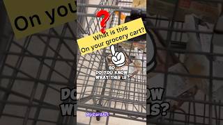 What’s on your grocery cart shopping grocerystore hacks whatsthis didyouknowfacts tips what [upl. by Osmund263]