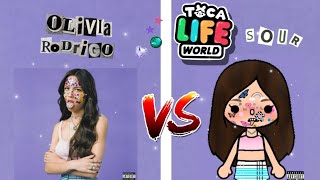 Make Olivia Rodrigo in Toca life world  edit 💜✨  Toca Boca  Toca Nice official 🌌 [upl. by Dlorag]