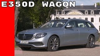 2017 Mercedes E350d Estate Wagon in Diamond Silver Color [upl. by Wolcott]