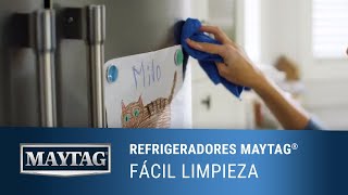 Fácil Limpieza con Refrigeradores Maytag® [upl. by Novak]