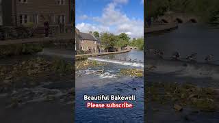 Beautiful Bakewell Derbyshire river [upl. by Egiedan]